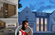 Ngôi nhà mới của Aubameyang khủng cỡ nào?