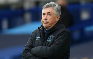 Chưa kịp thăng hoa cùng Everton, Ancelotti nhận thống kê đau đớn