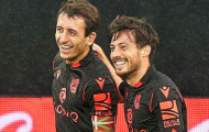 David Silva ghi bàn ra mắt, đưa Real Sociedad trở lại ngôi đầu