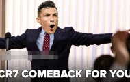 Cười té khói với loạt ảnh chế Ronaldo tái xuất