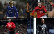 Từ Rooney đến Lukaku: 14 cầu thủ từng khoác áo Man Utd và Everton