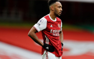 Aubameyang lập cột mốc 'thảm họa' trong ngày Arsenal thất thủ