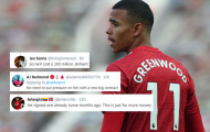 CĐV Man Utd nổi đóa với 1 thông tin tương lai của Mason Greenwood