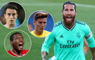 Sergio Ramos không gia hạn, Real xác định 3 ‘đá tảng’ về thay thế