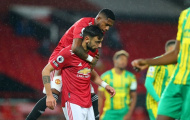 Cảm xúc 'đánh đu' của Bruno Fernandes trong trận thắng West Brom