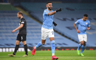 Mahrez lập hattrick, Man City tàn sát Burnley không thương tiếc