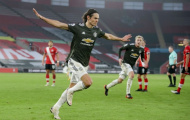 Cavani rực sáng, huyền thoại M.U hết lời khen ngợi