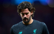 Liverpool toang mạnh, đến lượt Alisson bất ổn