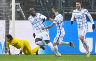 Lukaku lập cú đúp, Inter thắng nghẹt thở Gladbach, bảng B trở nên khó lường