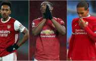 6 cầu thủ gây tiếc nuối trong nhóm Big Six kể từ đầu mùa