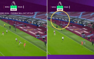 Pogba lập siêu phẩm gây tranh cãi, bóng đã đi ra ngoài sân?