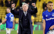 Tại Everton, Carlo Ancelotti đã tạo ra một 'quái vật săn bàn' khiến châu Âu khiếp sợ
