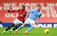 CHOÁNG! 'Người chơi hệ ảo' Man City quá ghê, Pogba bị lừa ngã lăn quay