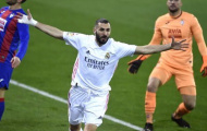 Benzema đanh 'gánh' Real Madrid còng lưng