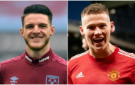 Ngưỡng mộ, Declan Rice gửi thông điệp đặc biệt đến 'máy cày' Man United