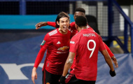 Ghi bàn quyết định, Cavani cũng không thể khiến Solskjaer hài lòng