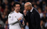Jorge Valdano tiết lộ thông điệp của Zidane khi tung Isco vào sân