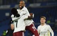 6 thống kê đáng chú ý sau trận Brighton-Arsenal: Ai cản nổi Lacazette?