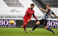 Mohamed Salah bị coi là 'điểm đen' trên hàng công Liverpool