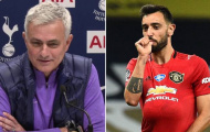 Harry Kane nổ súng trên chấm 11m, Mourinho bất ngờ “xỉa xói” Bruno Fernandes