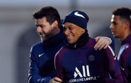 Pochettino có lần đầu ở PSG, lộ thái độ của Neymar & Mbappe trên sân tập