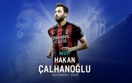 CHÍNH THỨC: 'Nhạc trưởng thành Milan' xuất sắc nhất tháng 12/2020