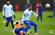 Bầu không khí căng thẳng thấy rõ trên sân tập Chelsea