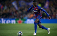 Ousmane Dembele khiến các đồng đội ngỡ ngàng