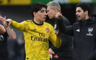 Hòa thất vọng, Arteta và Bellerin đồng loạt nhớ 1 sao Arsenal