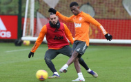 Amad Diallo lộ rõ sự thất vọng, Van de Beek tỏa sáng trên sân tập M.U