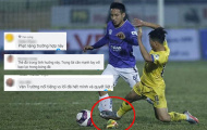 CĐV lên án pha triệt hạ của cầu thủ Nam Định với Hùng Dũng