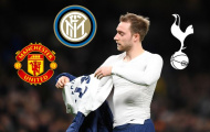 Chuyển nhượng 21/01: M.U đàm phán ký Eriksen; Chelsea tiến sát 'đá tảng'