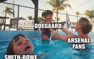 Cười té khói với loạt ảnh chế Odegaard về Arsenal