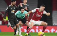 Bruno vào vai 'đồ tể', vào bóng cực rát với Xhaka