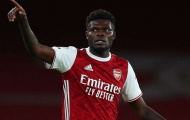 Thomas Partey tự đánh giá màn trình diễn của bản thân ở trận hòa M.U