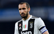 Chiellini coi mình là cầu thủ bình thường, thừa nhận thua kém 2 trung vệ