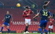 Cú đánh đầu chuẩn mực của Cavani, hàng thủ Liverpool chết lặng và những hình ảnh ấn tượng nhất