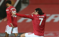 Cavani đã sớm có khoảnh khắc không quên ở Man Utd