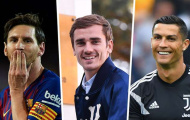 Top 10 ngôi sao 'góp dấu giày' nhiều nhất năm 2021: Griezmann 'hồi sinh'