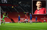 Fernandes tái hiện hình ảnh Cantona với siêu phẩm vào lưới Everton