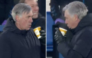 Phản ứng lạ của Ancelotti khi thắng Mourinho 5-4 vào phút 97