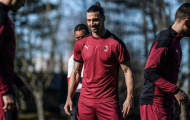 Lộ hình ảnh NHM muốn thấy nhất về Ibra trên sân tập của Milan