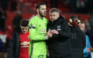 Solskjaer 'nắn gân' De Gea trước giờ đấu West Bromwich