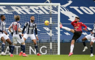 Siêu Fernandes giúp Man Utd may mắn thoát thua trước West Brom