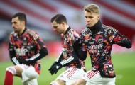 Lần đầu đá chính, Odegaard nói thẳng về các đồng đội ở Arsenal
