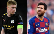 10 'nhạc trưởng' đỉnh nhất châu Âu 15 năm qua: Messi số 1; Bất ngờ De Bruyne
