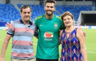 Cha của Alisson Becker chết đuối ở Brazil
