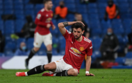 Bruno Fernandes và những thống kê 'thảm họa' trận gặp Chelsea