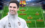 Đội hình Barcelona ra sao nếu Arteta thay thế Koeman?