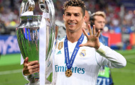Ronaldo đã nâng chiếc cúp Champions League cuối cùng